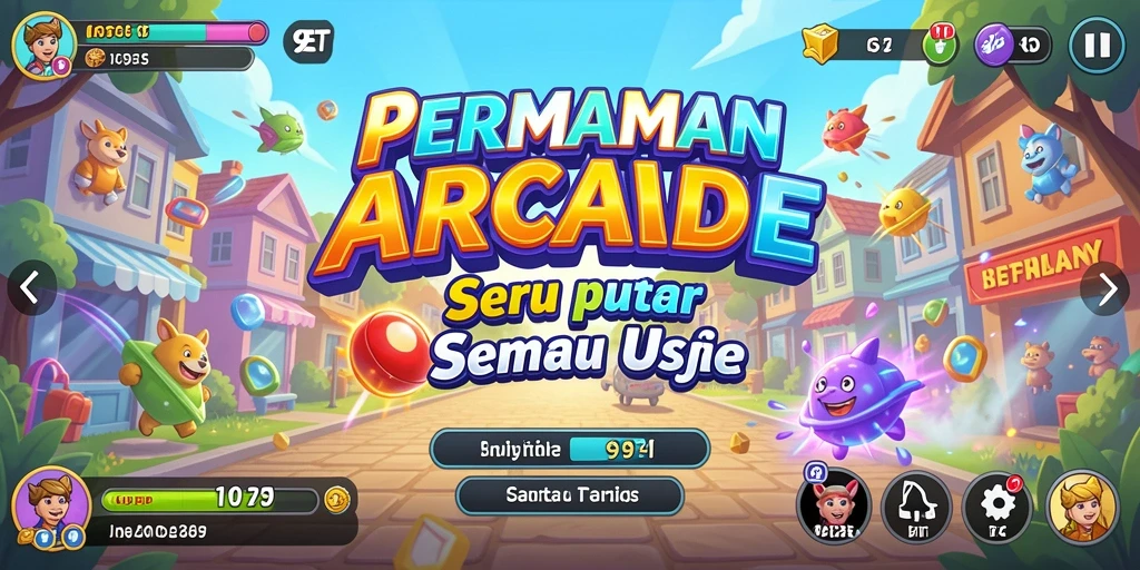 Screenshot utama 9ET menampilkan gameplay yang seru dan adiktif.