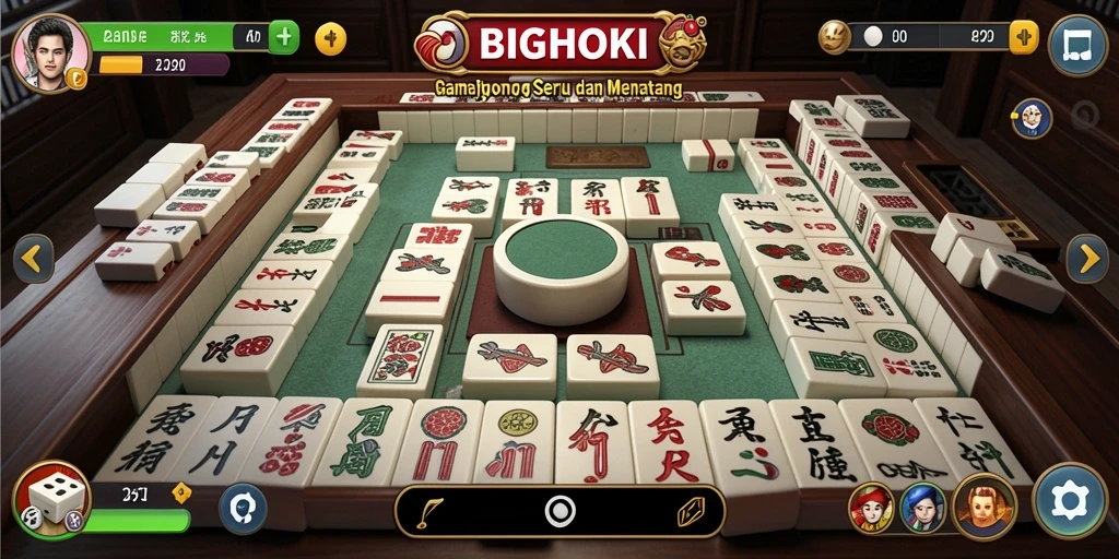 Tampilan gameplay seru dari BIGHOKI yang memukau.