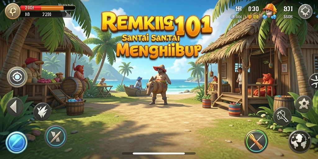 Tampilan gameplay REMI101 yang seru dan menarik dalam suasana santai.