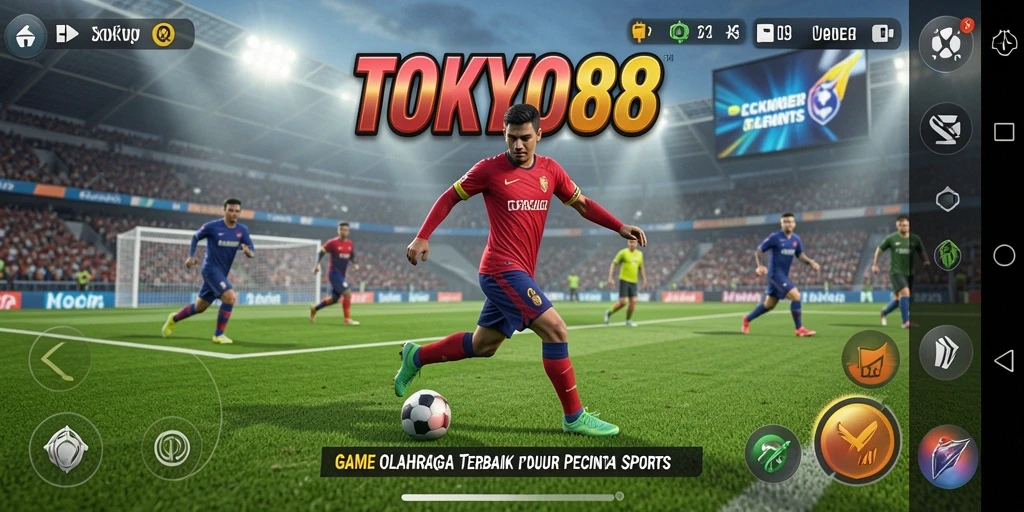 Tampilan gameplay menarik dari <strong>TOKYO88</strong> dengan aksi olahraga mendebarkan.