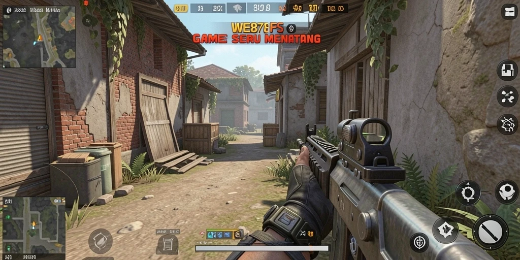 Tampilan gameplay seru dan mendetail dari WE878.